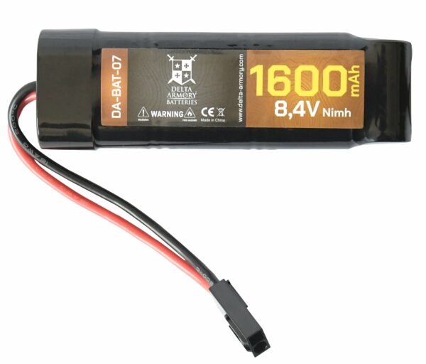 Batterie NiMH 8,4V 1600mAh Tamiya DELTA ARMORY – Image 2