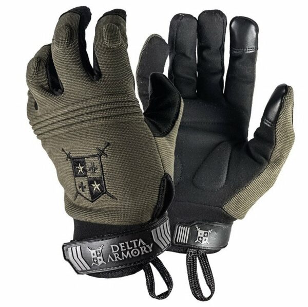 Gants Tactical Black Ops Taille XL vert DELTA ARMORY