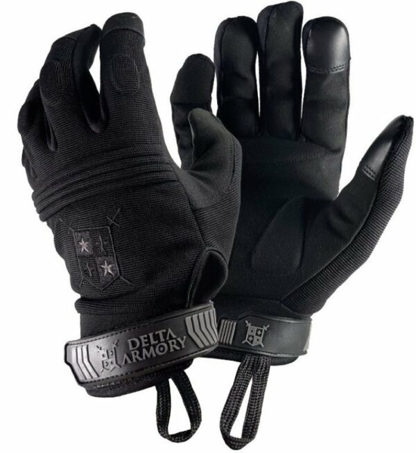 Gants Tactical Black Ops Taille L noir DELTA ARMORY – Image 2