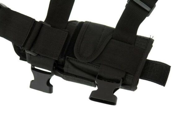 Holster de cuisse droitier Tornado noir DELTA ARMORY – Image 3