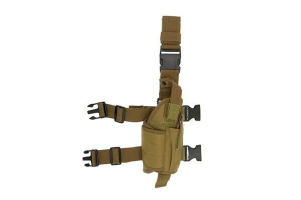 Holster de cuisse droitier Tornado tan DELTA ARMORY