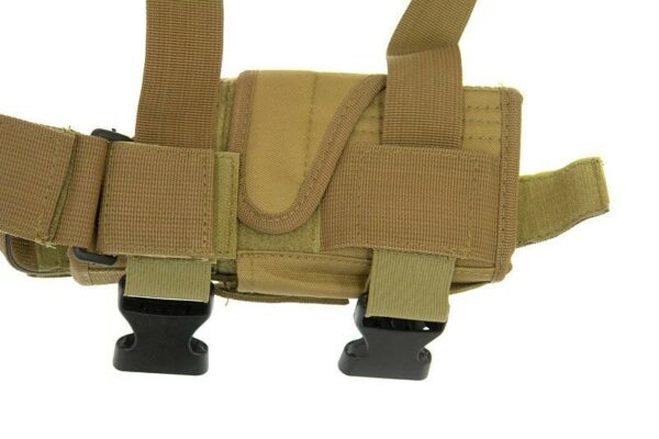 Holster de cuisse droitier Tornado tan DELTA ARMORY – Image 2