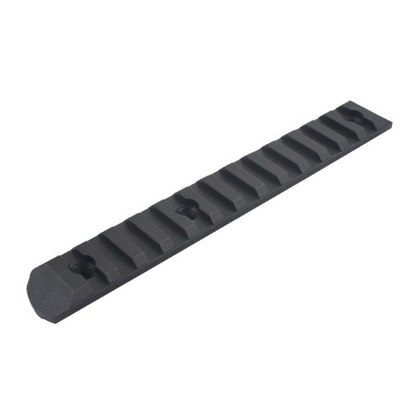 Set de 6 rails KeyMod ou M-LOK noir – Image 2