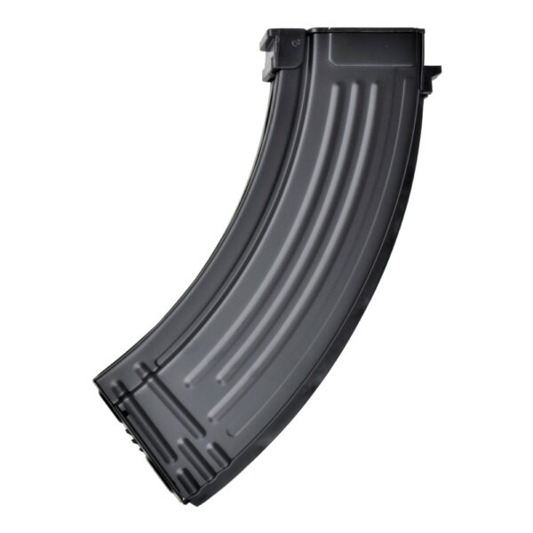 Chargeur AK-47 Hi-Cap métal noir 600 billes J.G.WORKS