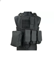 Gilet tactique AAV FSBE noir DELTA ARMORY